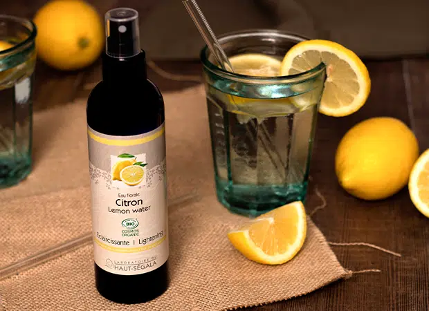 eau florale de citron