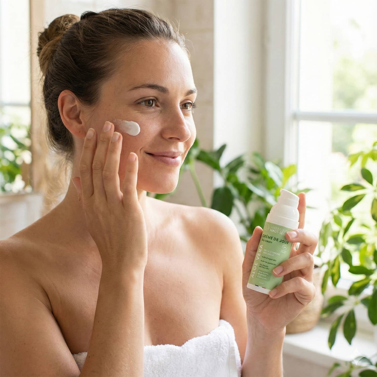 Zertifizierte Bio-Aloe Vera Tagescreme - Laboratoire Haut-Sgala
