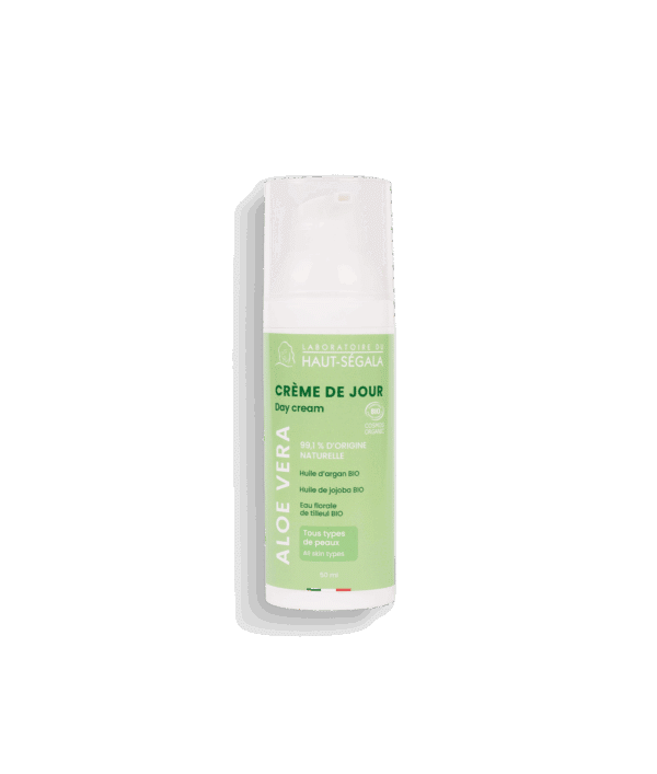 Crème de jour Aloe vera certifiée BIO