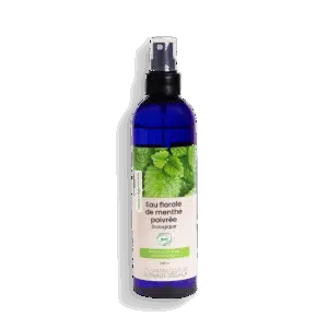 Eau florale de menthe poivrée certifiée BIO