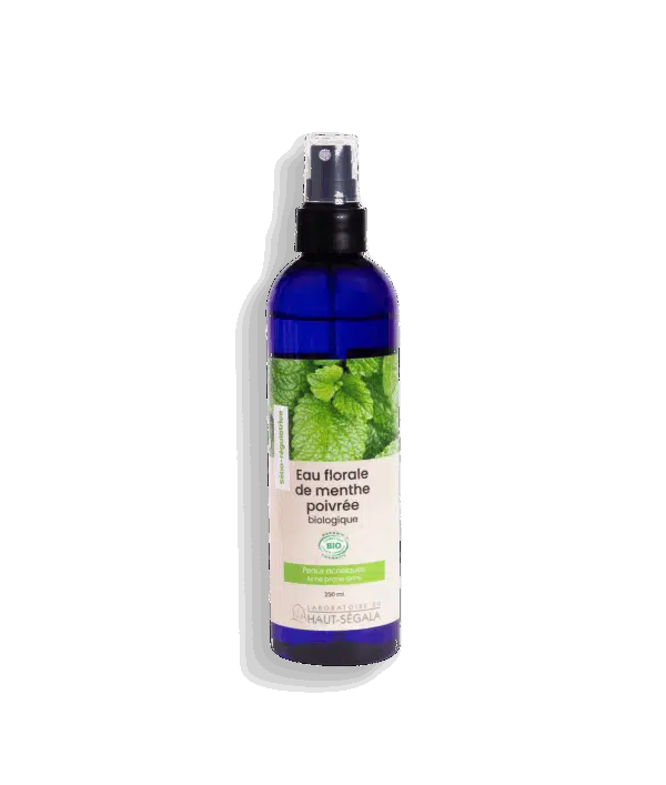 Bio-Pfefferminzblütenwasser