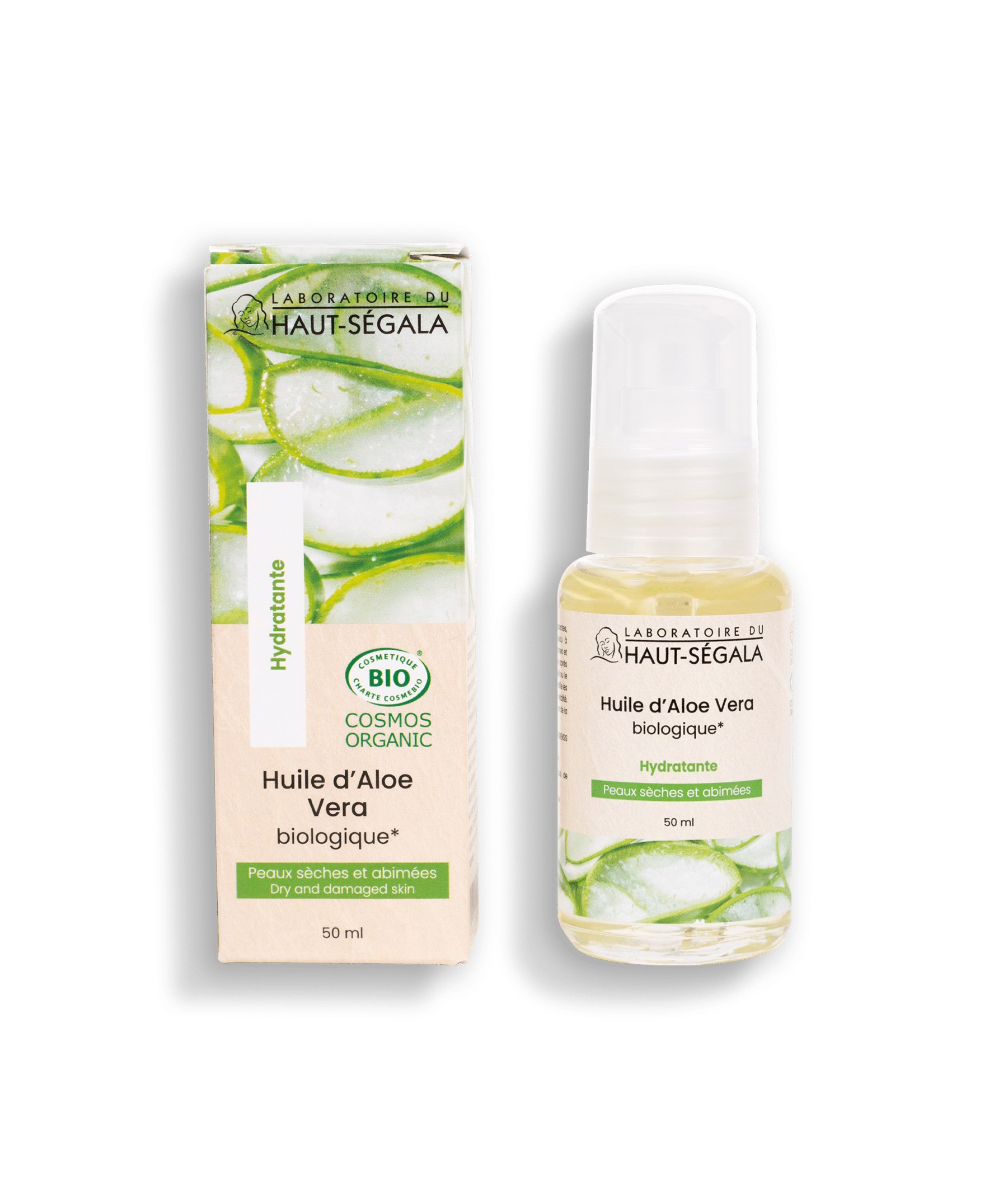 Zertifiziertes Bio-Aloe-Vera-l - Laboratoire Haut-Sgala