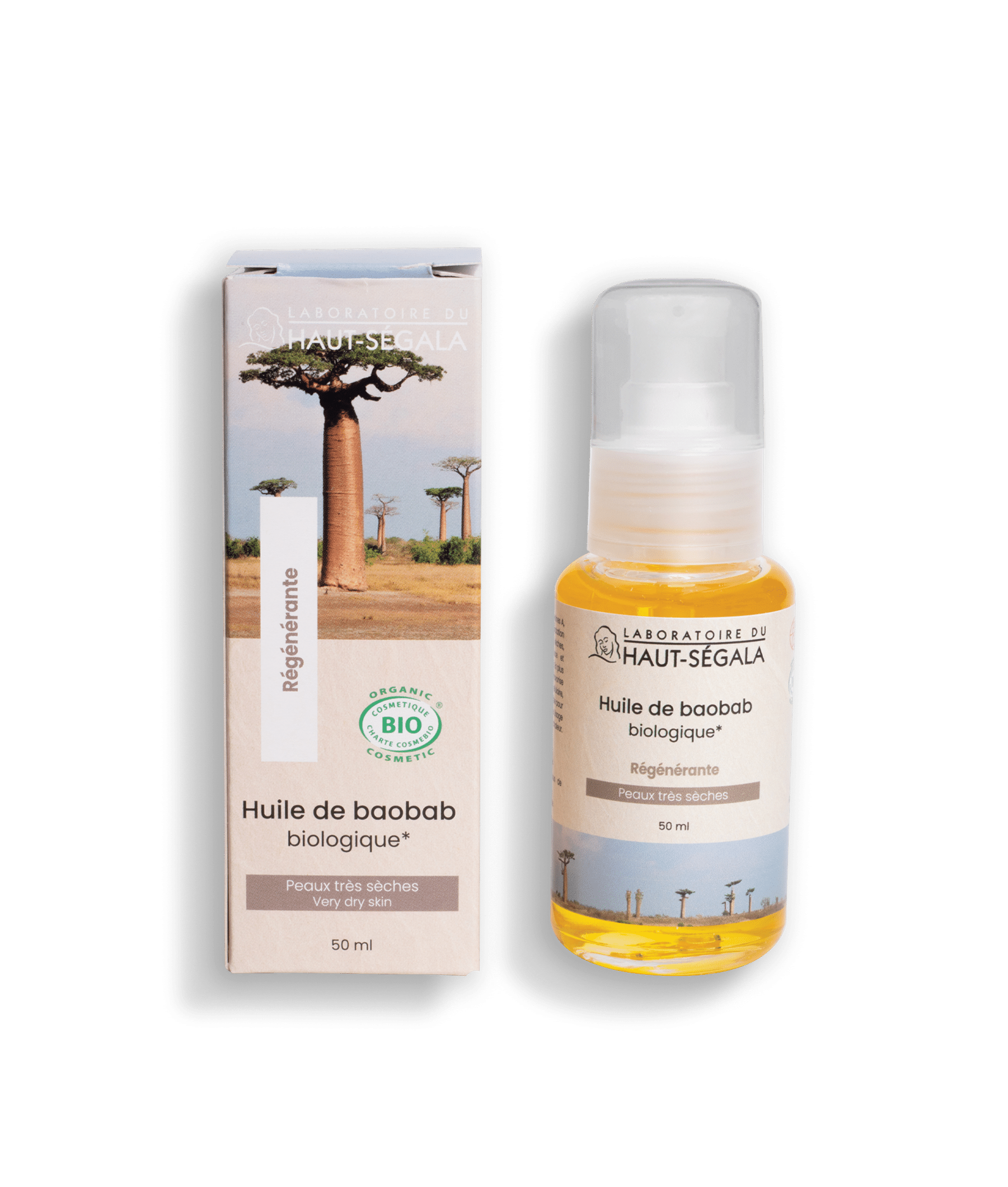 Aceite de baobab ecológico certificado