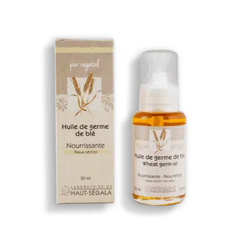 Packshot produit huile de germe de blé