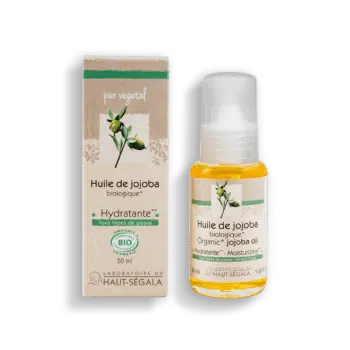 Packshot produit huile de jojoba
