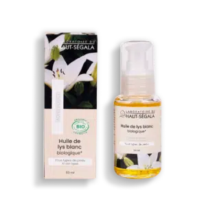 Huile de lys blanc certifiée BIO