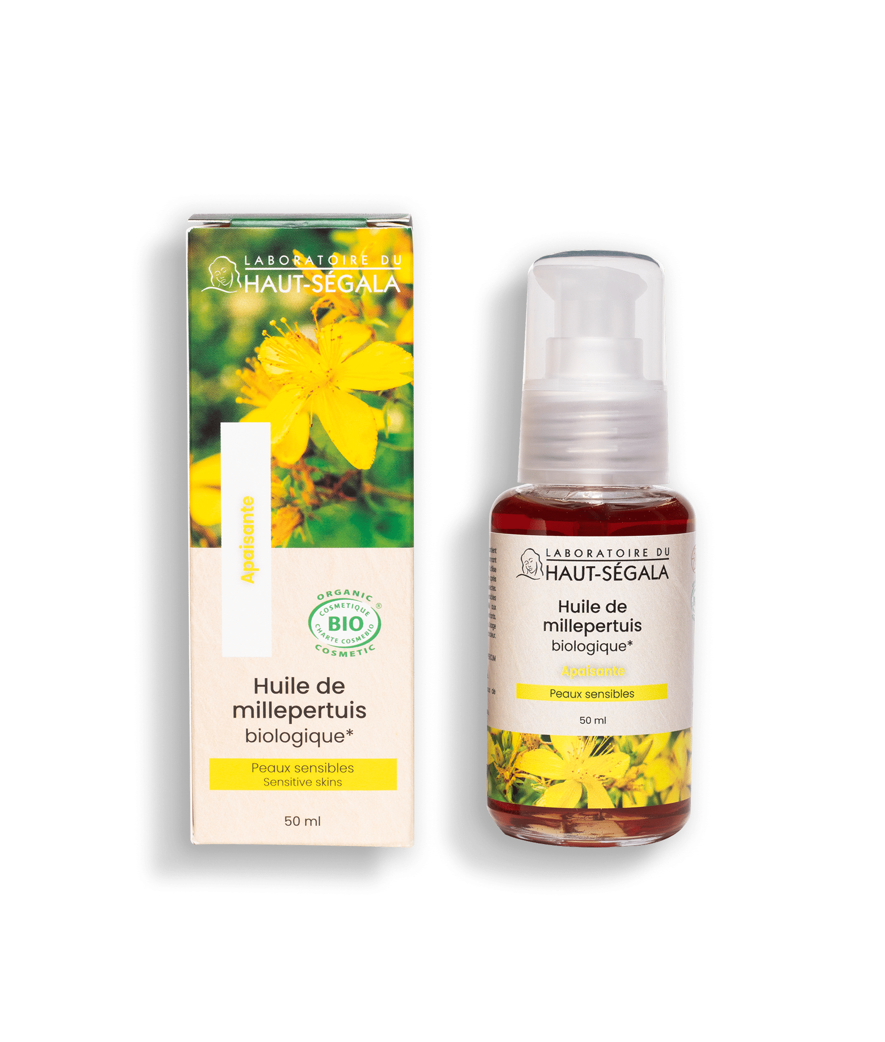 Huile de millepertuis certifiée BIO