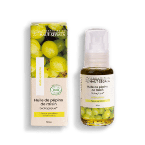 Huile de pépins de raisin certifiée BIO