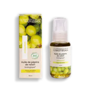 Huile de pépins de raisin certifiée BIO