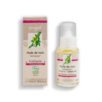 Packshot produit huile de ricin 50ml