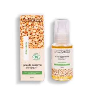 Aceite de sésamo ecológico certificado