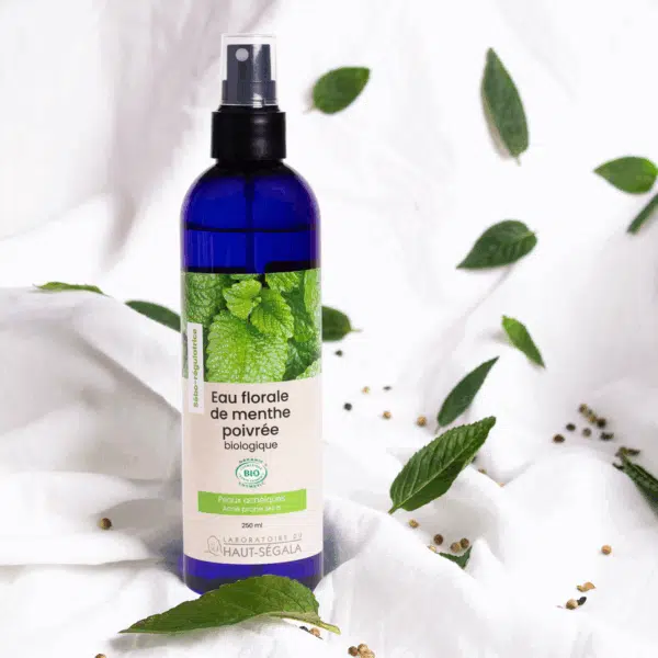 Eau florale de menthe poivrée certifiée BIO – Image 2