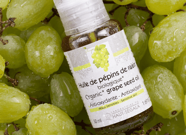 huile végétale de pépins de raisin