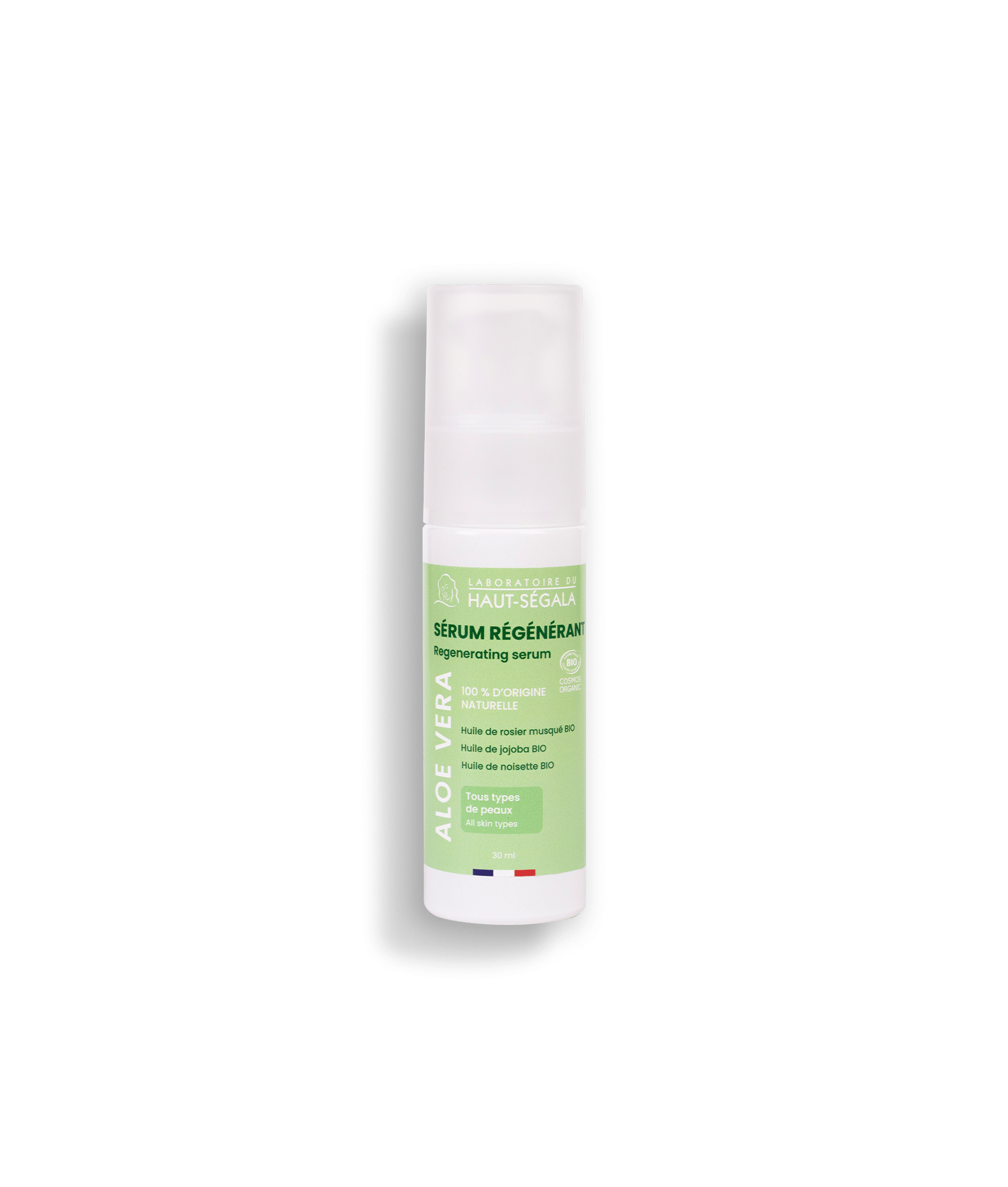 Sérum régénérant Aloe vera certifié BIO