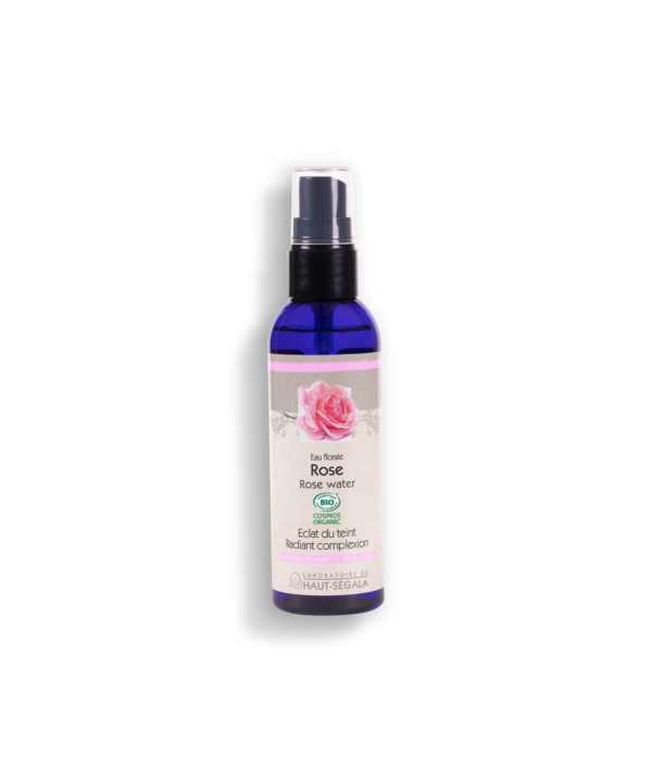 Eau florale de rose certifiée BIO - Date courte