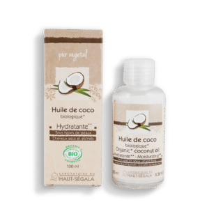 Packshot produit huile de coco 100ml