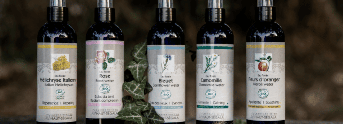 les eaux florales du laboratoire Haut-Ségala