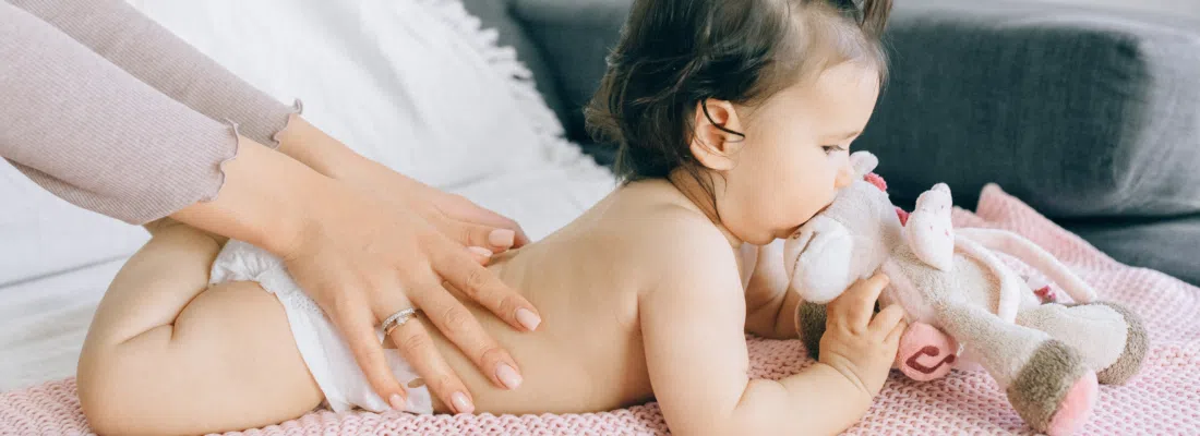 Massage corporel pour bébé