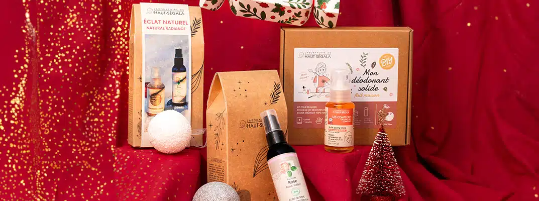 Le coffret cadeau corps à l'huile de coco bio édition Noël