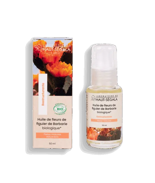 Huile de fleurs de figue de Barbarie certifiée BIO
