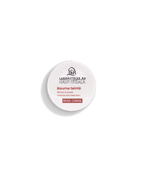 Baume teinté Rose Corail certifié BIO