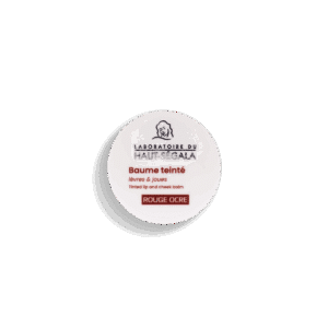 Baume teinté Rouge Ocre certifié BIO
