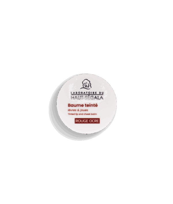 Baume teinté Rouge Ocre certifié BIO