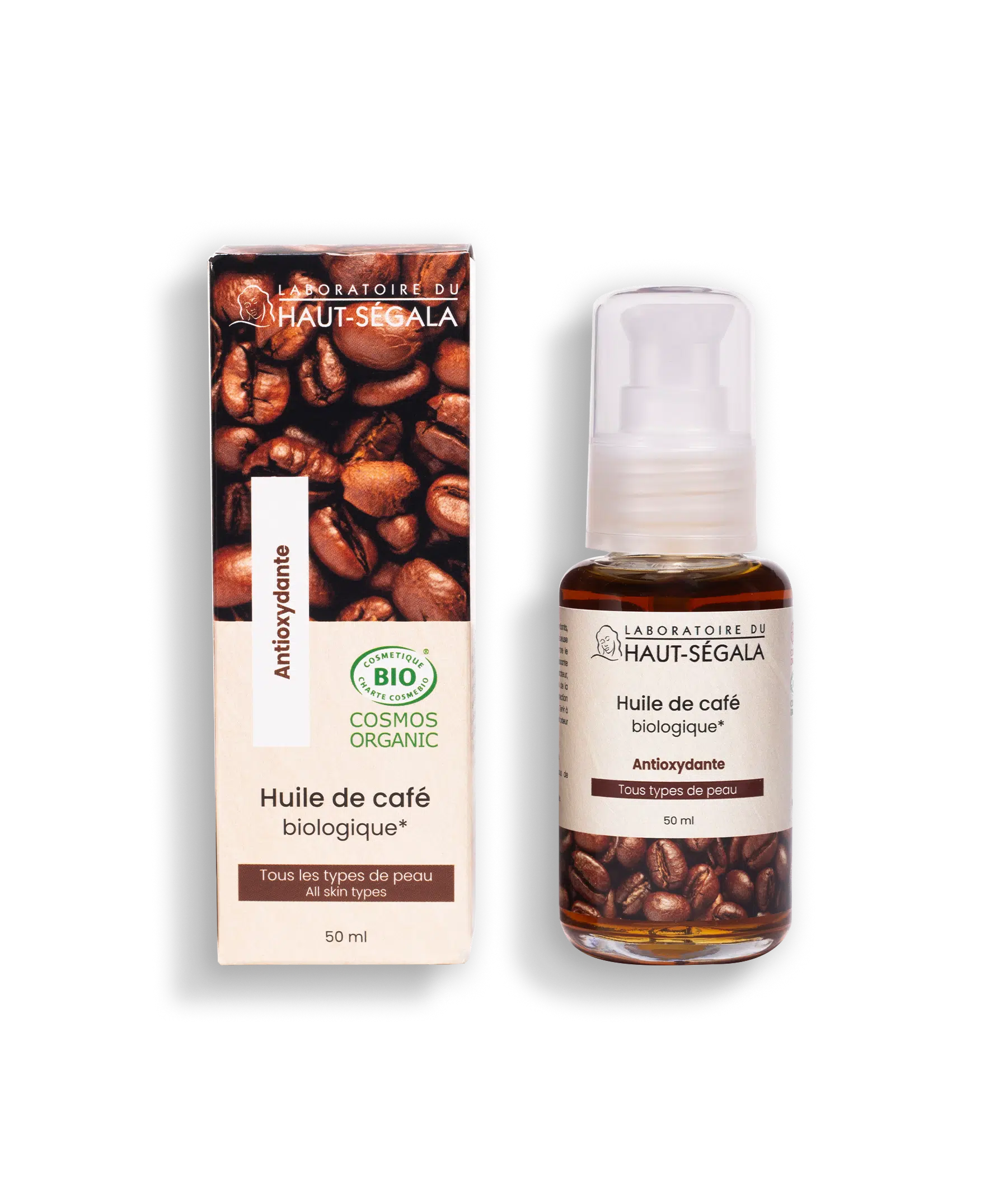 Huile de café certifiée BIO