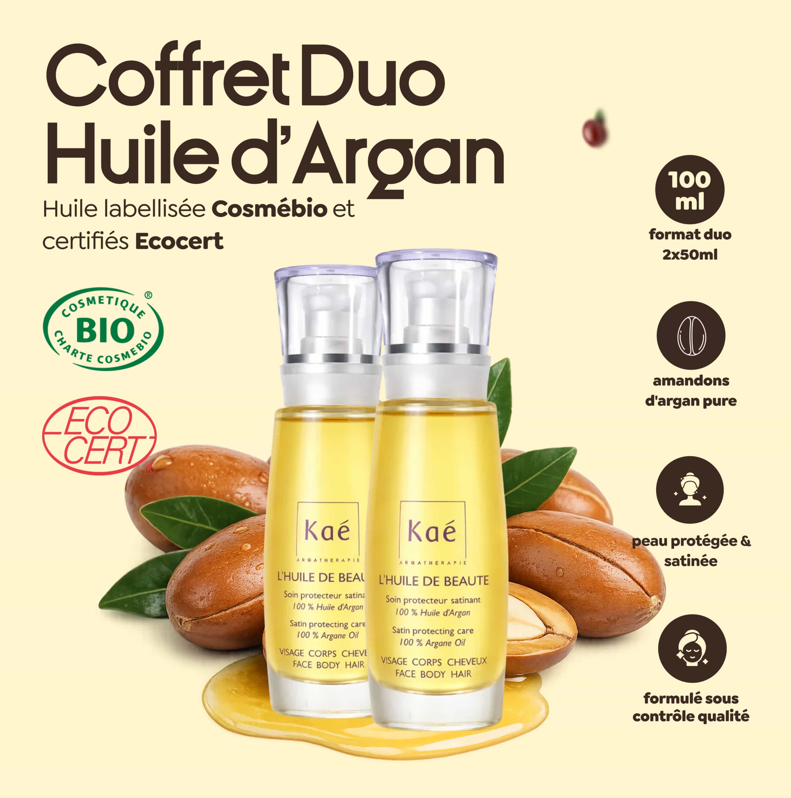Coffret Duo Huile de Beauté - KAÉ – Image 2