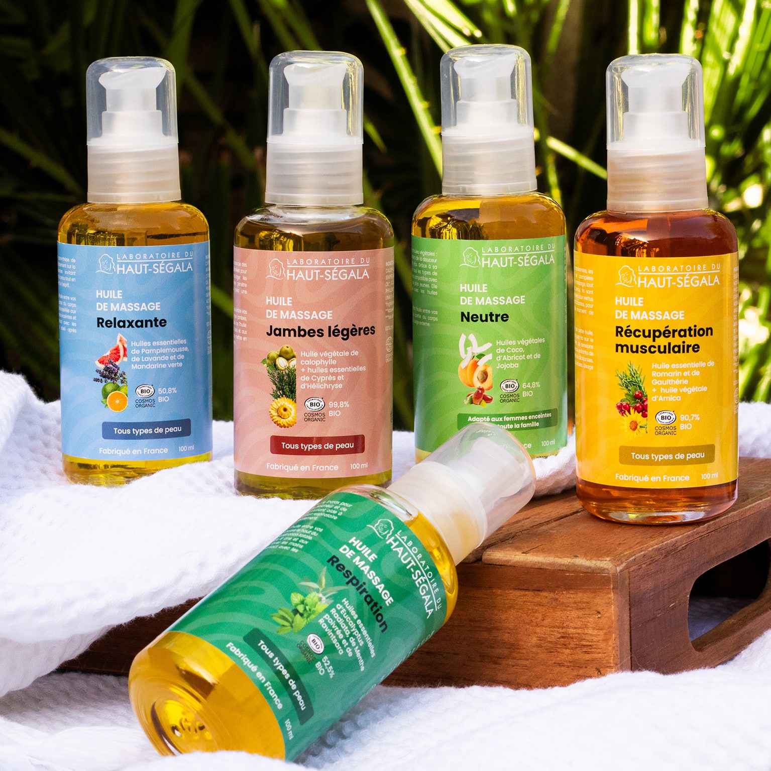Huile de massage relaxante certifiée BIO – Image 4