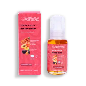 Sérum huileux bonne mine naturelle