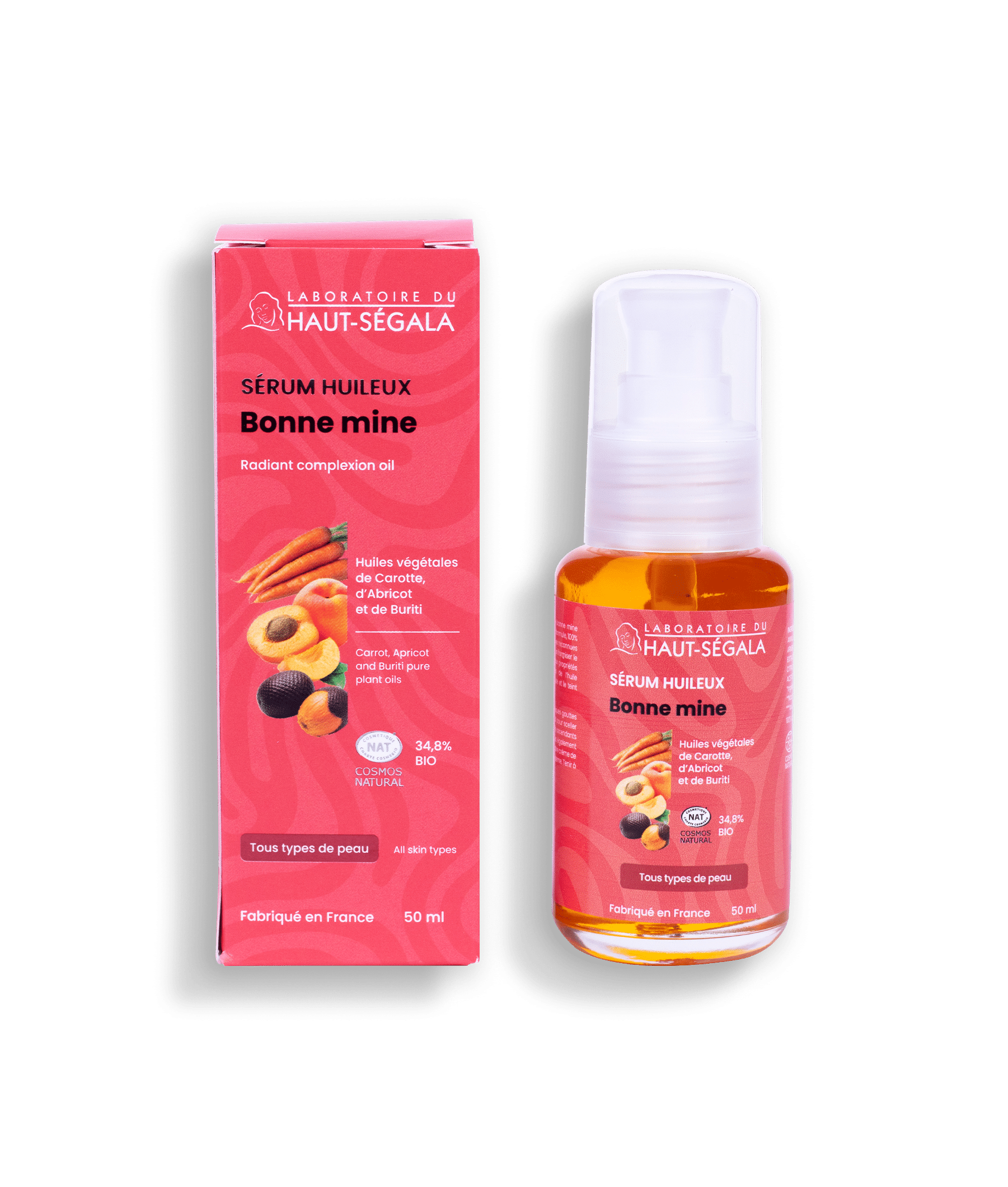 Sérum huileux bonne mine naturelle