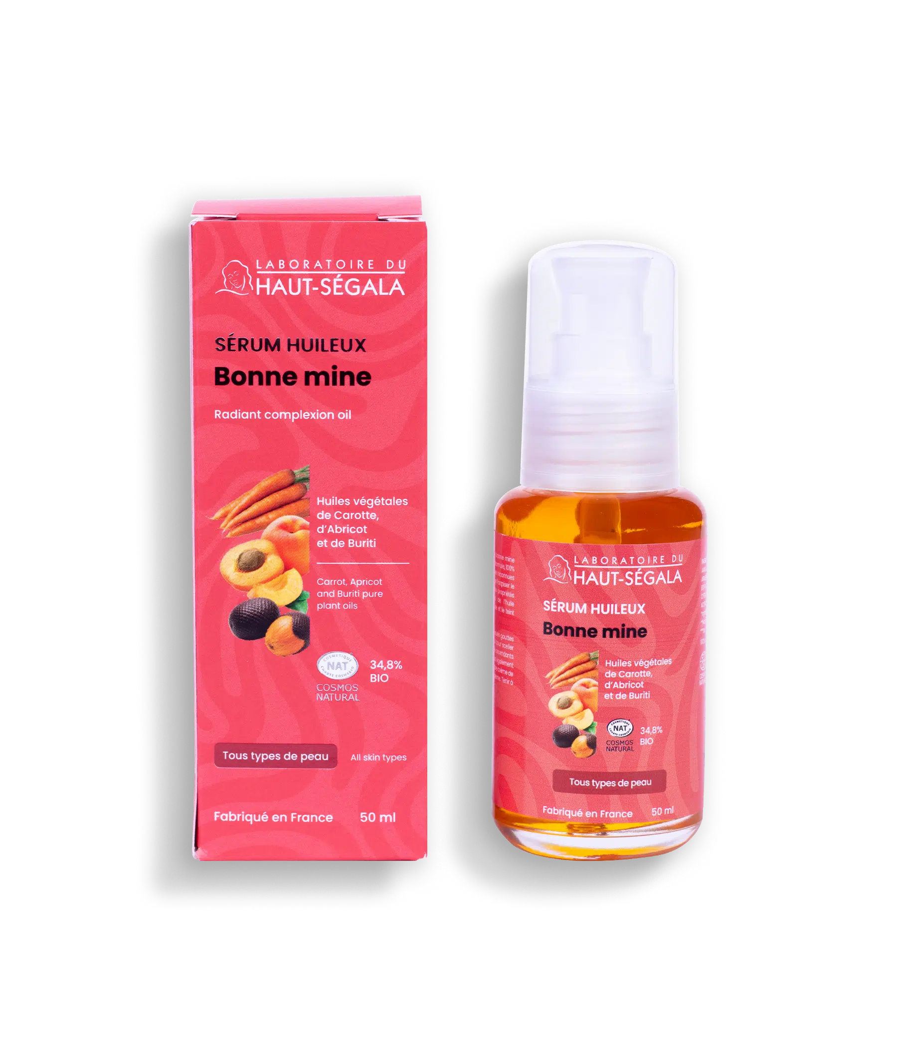 Sérum huileux bonne mine naturelle